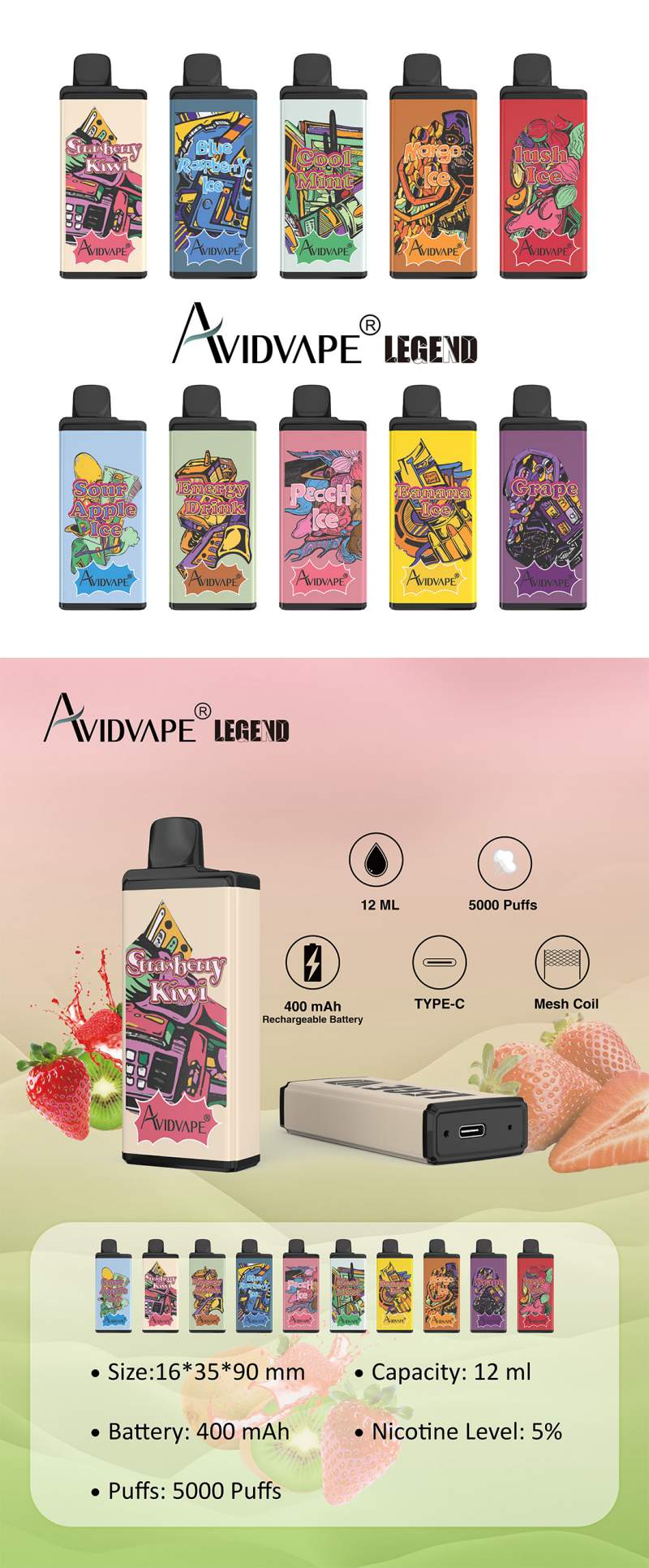 Avidvape LEGEND 5000 1