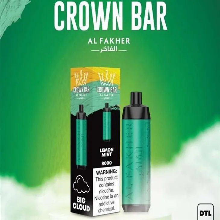 AL FAKHER CROWN BAR 8000 vapes