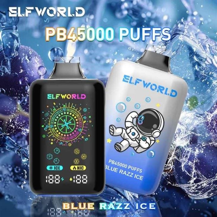 Ice-Nicotine-Adjustable-Disposable-Vape-Elf-World-Puff-45K-40K-30knicotine-E-Cigarettes-45000-40000-30000-Puffs-Pod-System-Extra-Disposable-Vape_ELFWORLD PB45000