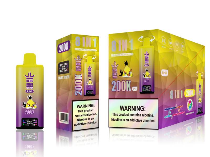 BANG KING VAPEN 8IN1 200K 22 BANG KING VAPEN 8IN1 200K 22