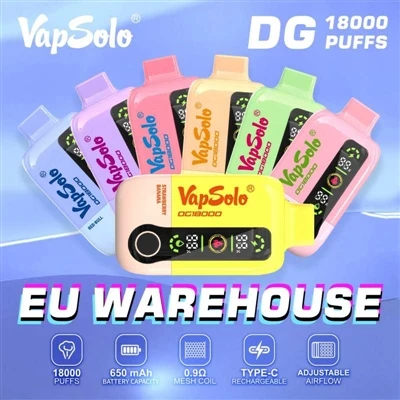 Prečo sa vapsolo DG 18000 Puffs stal preferovaným produktom pre nadšencov VAP...