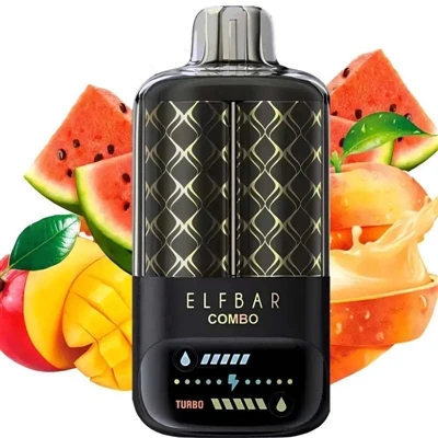 Aké je hodnotenie elfbar combo 25000 Puffs VAPE?
