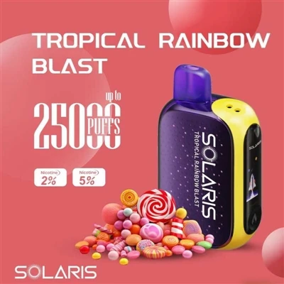 Dá sa Solaris 25000 Puffs účtovať pomocou slnečnej energie?