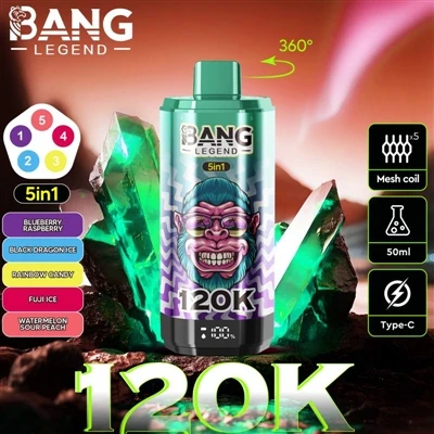 BANG LEGEND 120K, zažijete ten najväčší pôžitok