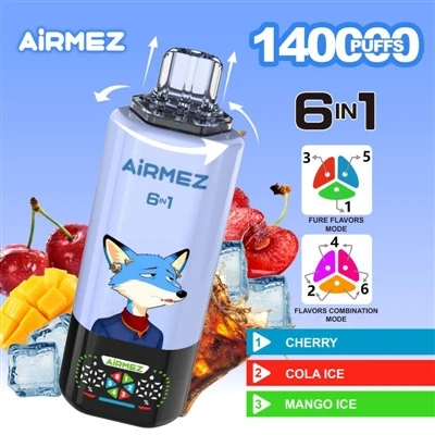 Airmez 6-in{1}}: Predefinovanie výkonu a zážitku z jednorazových e-cigariet