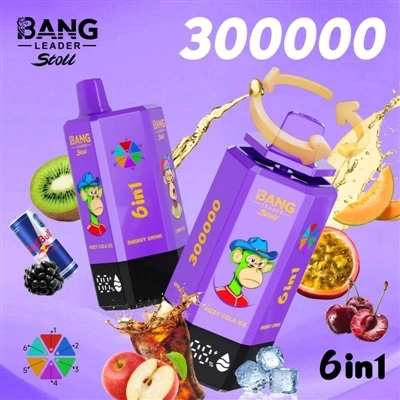 Bang Leader 300000: Kompletná podoba novej generácie jednorazových E-cigariet.