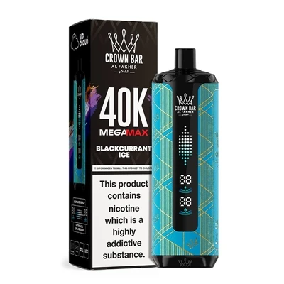 AL Fakher Crown Bar MegaMax 40K – najlepšia voľba pre veľkokapacitné-jednoraz...