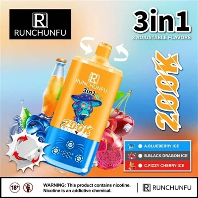 Runchunfu 200K Puffs: Nový prieskum štruktúry a používateľského zážitku jedno...
