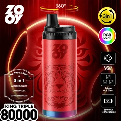 ZOOY KING 3-in{1}} jednorazová vapačka: technologická inovácia a hĺbková prie...