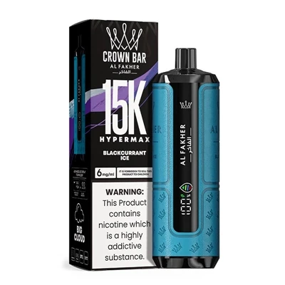 AL Fakher Crown Bar Hypermax 15K: Špičková-jednorazová E{2}}cigareta, ktorá v...