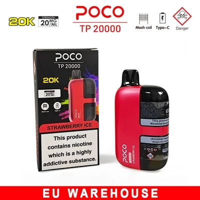 POCO 20000: Jednorazová E-cigareta, ktorá dosahuje rovnováhu medzi trvanlivos...