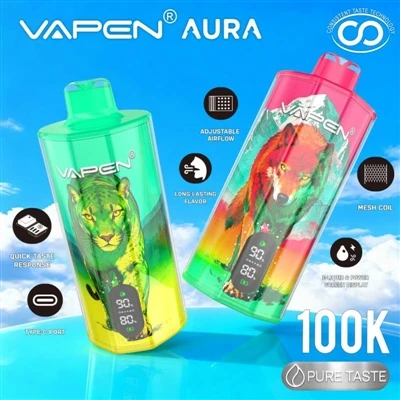 VAPEN AURA 100K: Keď „jednorazový“ už neznamená usadzovanie