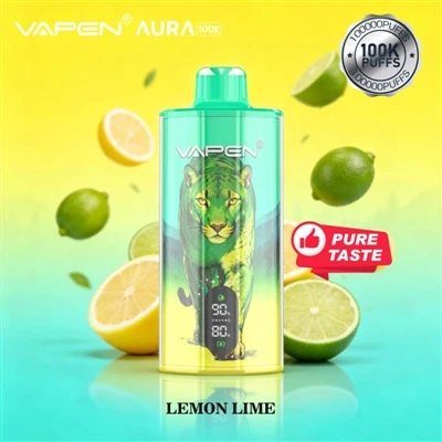 VAPEN AURA 100K PUFFS — ultimátne dlhotrvajúce-vapingové zariadenie pre mladý...