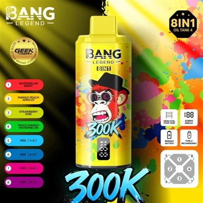 Bang Legend 300K: meradlo pre novú éru E-cigariet