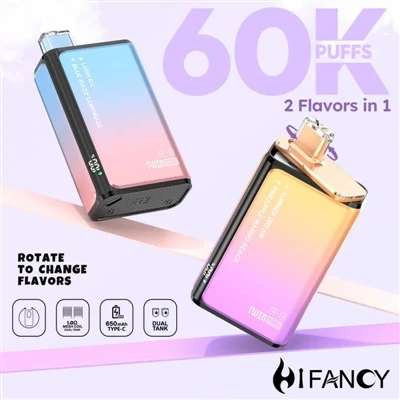 HIFANCY TWINS MAX 60K — Dvojitá explózia chutí, vaše chuťové dobrodružstvo za...