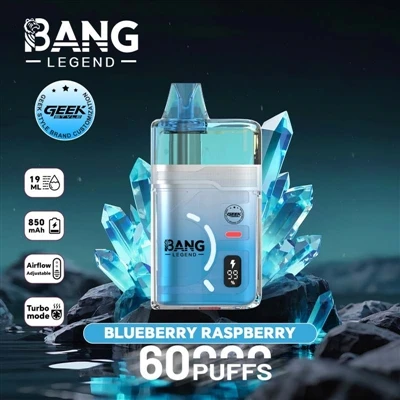 BANG LEGEND 60000: Nová legenda vášho života elektronickej cigarety