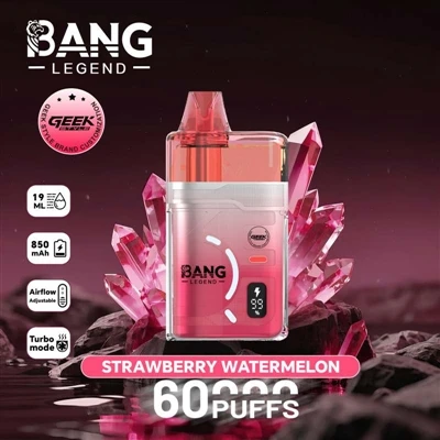 BANG LEGEND 60K: Váš nový trend v oblasti e-cigaretového životného štýlu
