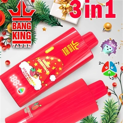 BANG KING Triple 100K: Tri-balenie s príchuťou, dlhotrvajúci-spoločník na 100...
