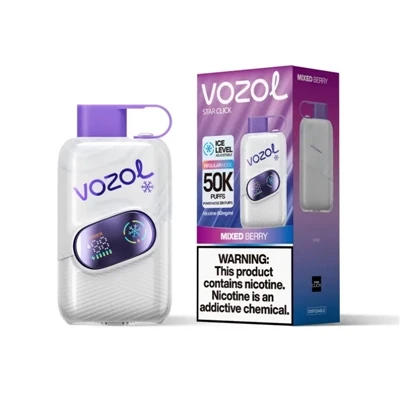 VOZOL STAR CLICK 50 000: Nový štandard pre jednorazové E-cigarety