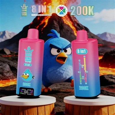 BANG KING VAPEN 8IN1 200K: Trendová revolúcia elektronických cigariet pre mla...