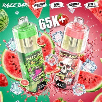 Razz Bar 65 K+ Puffs: Cuando Empiezas A Sentir Demasiada Pereza Para Pasarte ...
