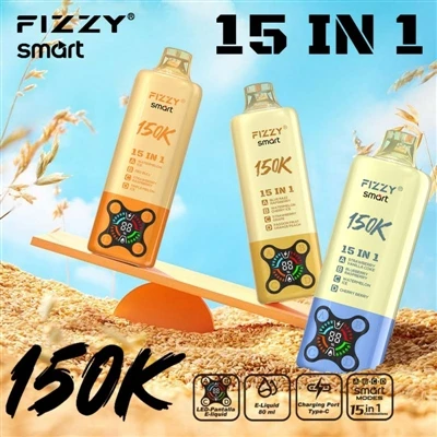 FIZZY SMART 15 IN 1 150K: Viac než len viacero chutí, odstraňuje „nudu“