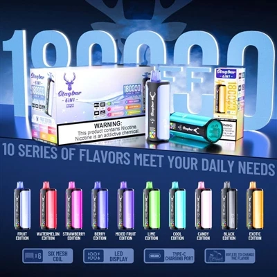 Stag Bar 6in1 180K Puffs: Zariadenie, s ktorým sa neradno hrabať, no veľmi do...