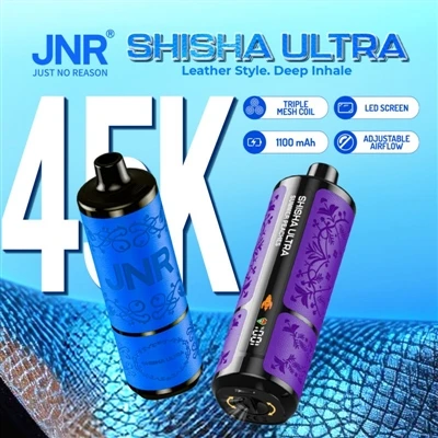 JNR SHISHA ULTRA 45000: Špičkové-jednorazové vapes vstupujú do „éry prémiovej...