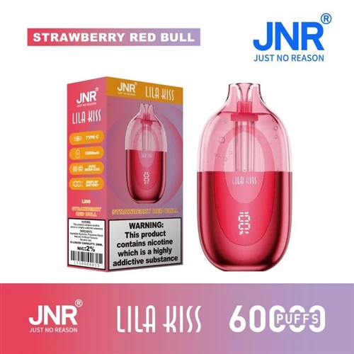 JNR Lira Kiss 60K Puffs: E-inovácia skúseností s cigaretovým priemyslom prost...