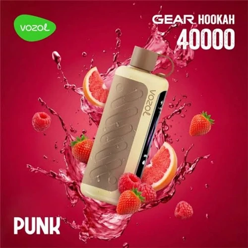Vodná fajka VOZOL Gear Hookah 40K Puffs Shisha: Vysokokapacitná E-cigareta, k...