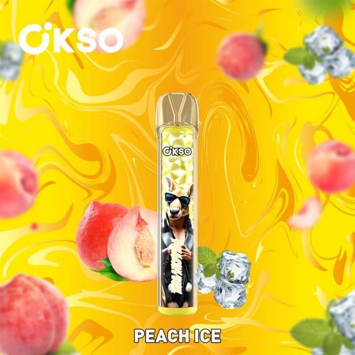 peach ice_OKSO CRYSTAL BAR 800 peach ice_OKSO CRYSTAL BAR 800