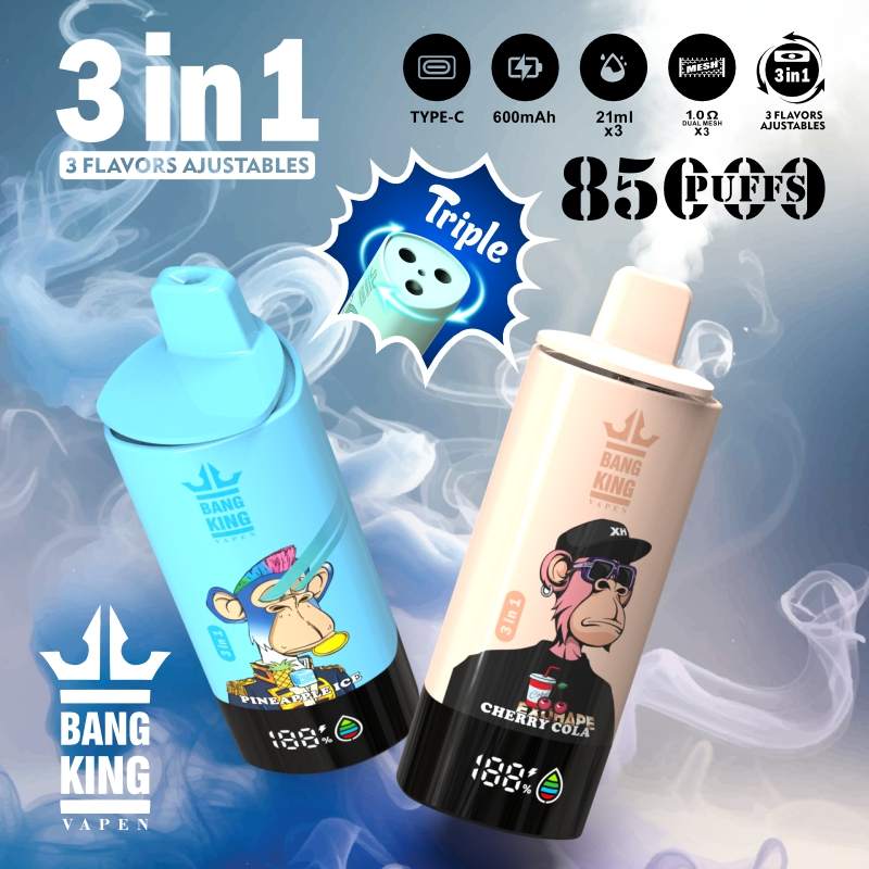 BANG KING VAPEN 3 IN 1 85K 15 BANG KING VAPEN 3 IN 1 85K 15