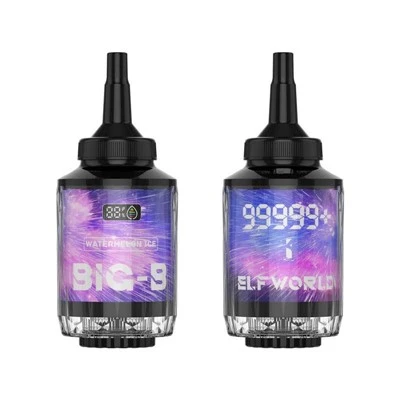 Elfworld s dvojitým ústami Giant Hookh shisha 99999+