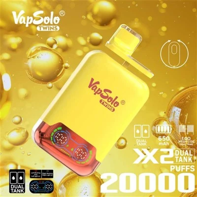 VapSolo Twins 20000 Puffs Jednorazová Vape