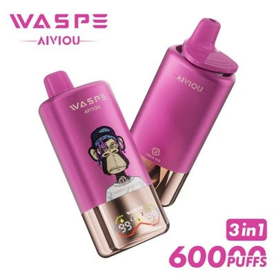 Waspe aiviou 60000 3 v 1 príchute